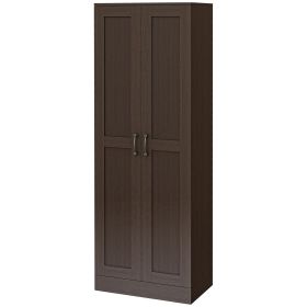 Coffee Storage Cabinet with Adjustable Shelves Pantry Cupboard for Kitchen Organization